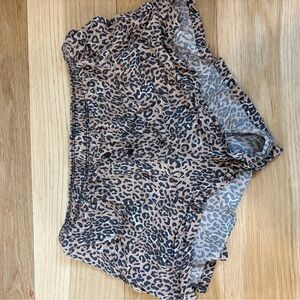 Victoria's Secret Pink Leopard Print Shorts